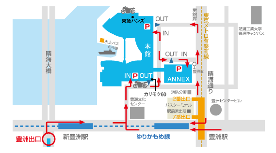 キッザニア東京駐車場の混雑状況