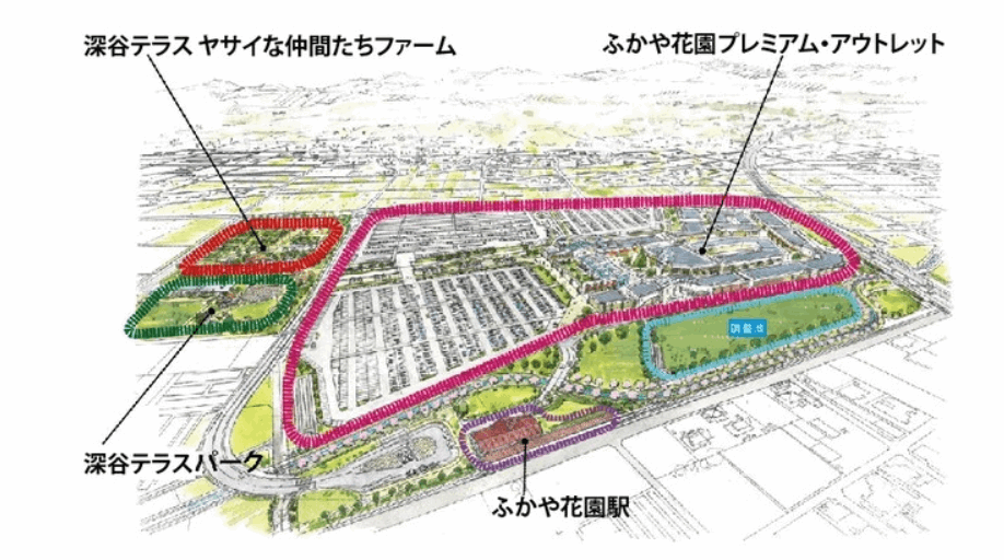 ふかや花園プレミアム・アウトレットの場所はどこ？