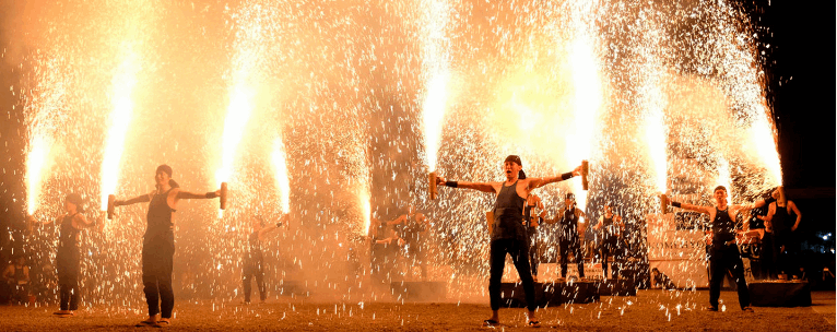 大須夏祭りの見どころ②手筒花火