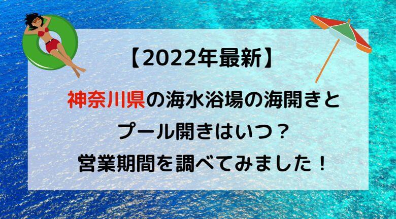 【2022年最新】茨城県の海水浴場の海開き・プール開きはいつ？調べてみました！