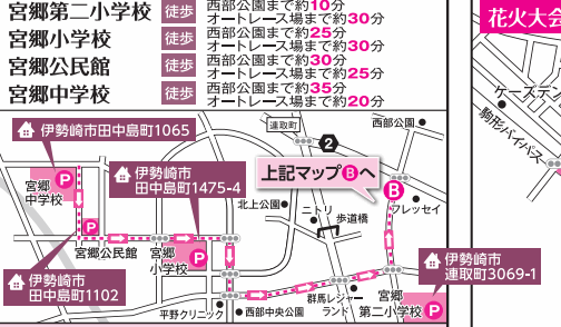 いせさき花火大会2022臨時駐車場