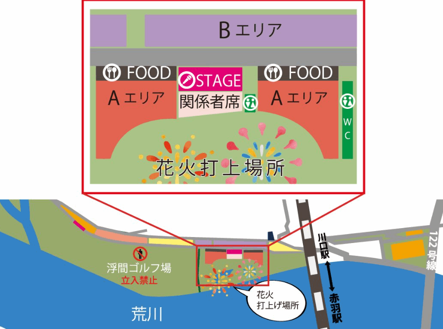 川口花火大会2022の概要